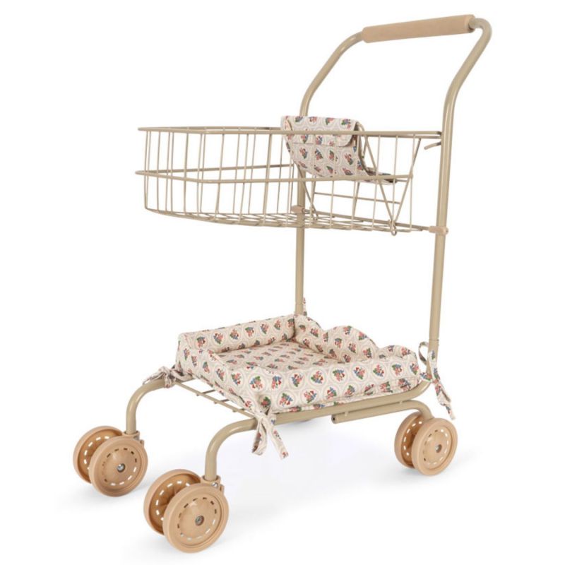 Image d'ambiance de présentation du produit Chariot de courses pour enfant Verona Blues - Konges Slojd